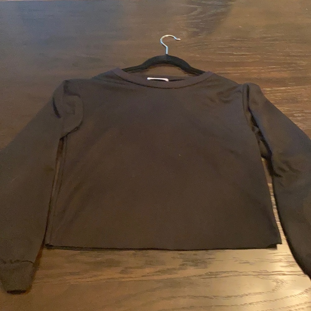 Romwe Black Pullover